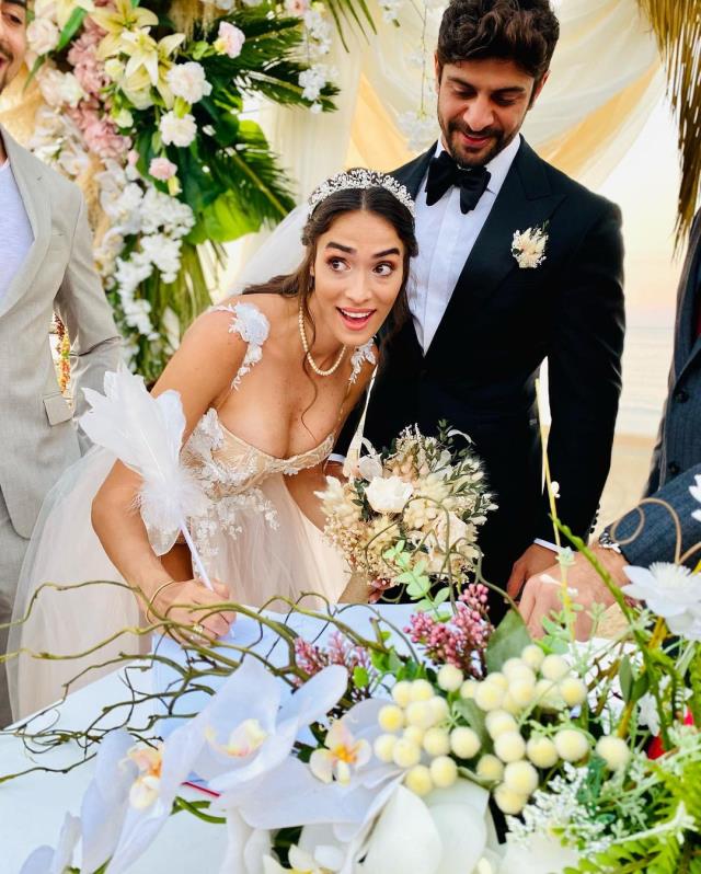 Adı Gökhan Çıra ile anılan eski Survivor yarışmacısı Melis Emirbayer, evlendi