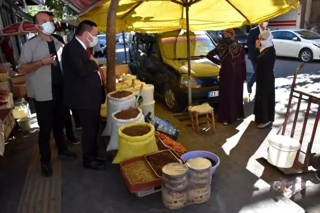Başkan Beyoğlu Nükhet Coşkun caddesi esnafını ziyaret etti