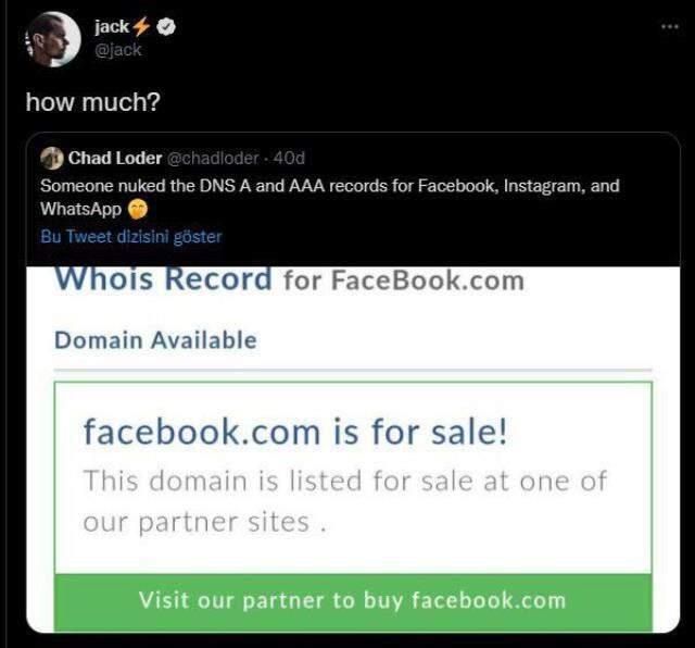 Facebook hacklendi mi? Facebook verileri satıldı mı? Twitter kurucusu Jack tweetledi!