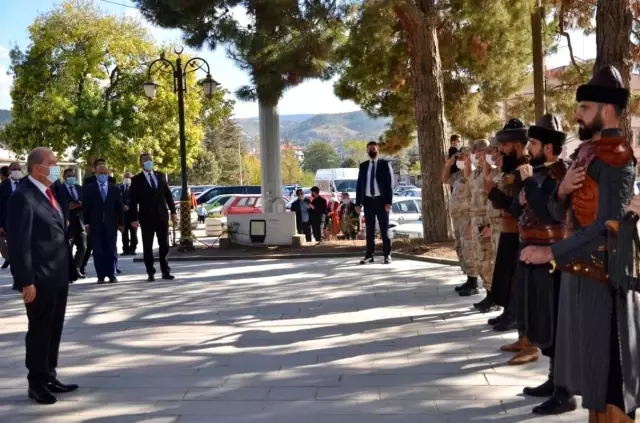 KKTC Cumhurbaşkanı Tatar'dan Ertuğrul Gazi Türbesi'ne ziyaret