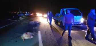 Seydişehir: Gece karanlığında yol kan gölüne döndü! 6 kişi yaralandı, 34 koyun telef oldu Seydişehir: Gece karanlığında yol kan gölüne döndü! 6 kişi yaralandı, 34 koyun telef oldu