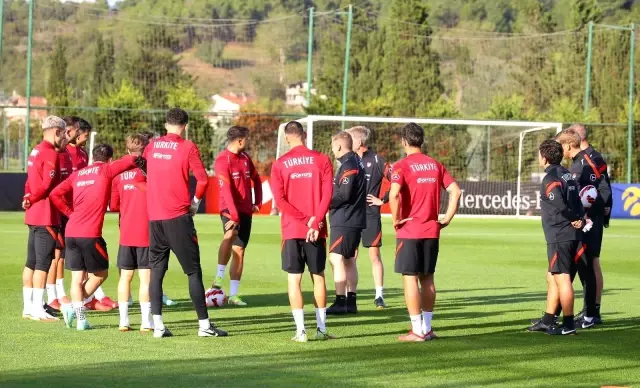 A Milli Futbol Takımı, Norveç maçı hazırlıkların başladı