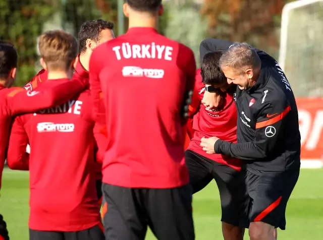 A Milli Futbol Takımı, Norveç maçı hazırlıkların başladı