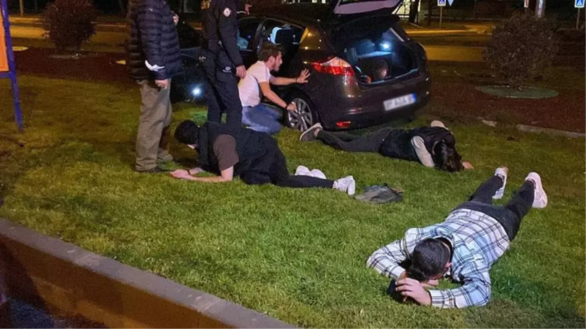 Polis ekiplerinin dur ikazına uymayıp kaçtılar! Driftçi gençlerin 50 kilometrelik kovalamacası kazayla son buldu