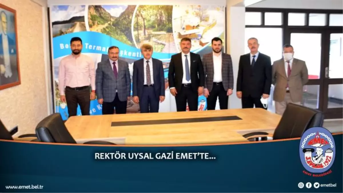 REKTÖR UYSAL EMET'TE