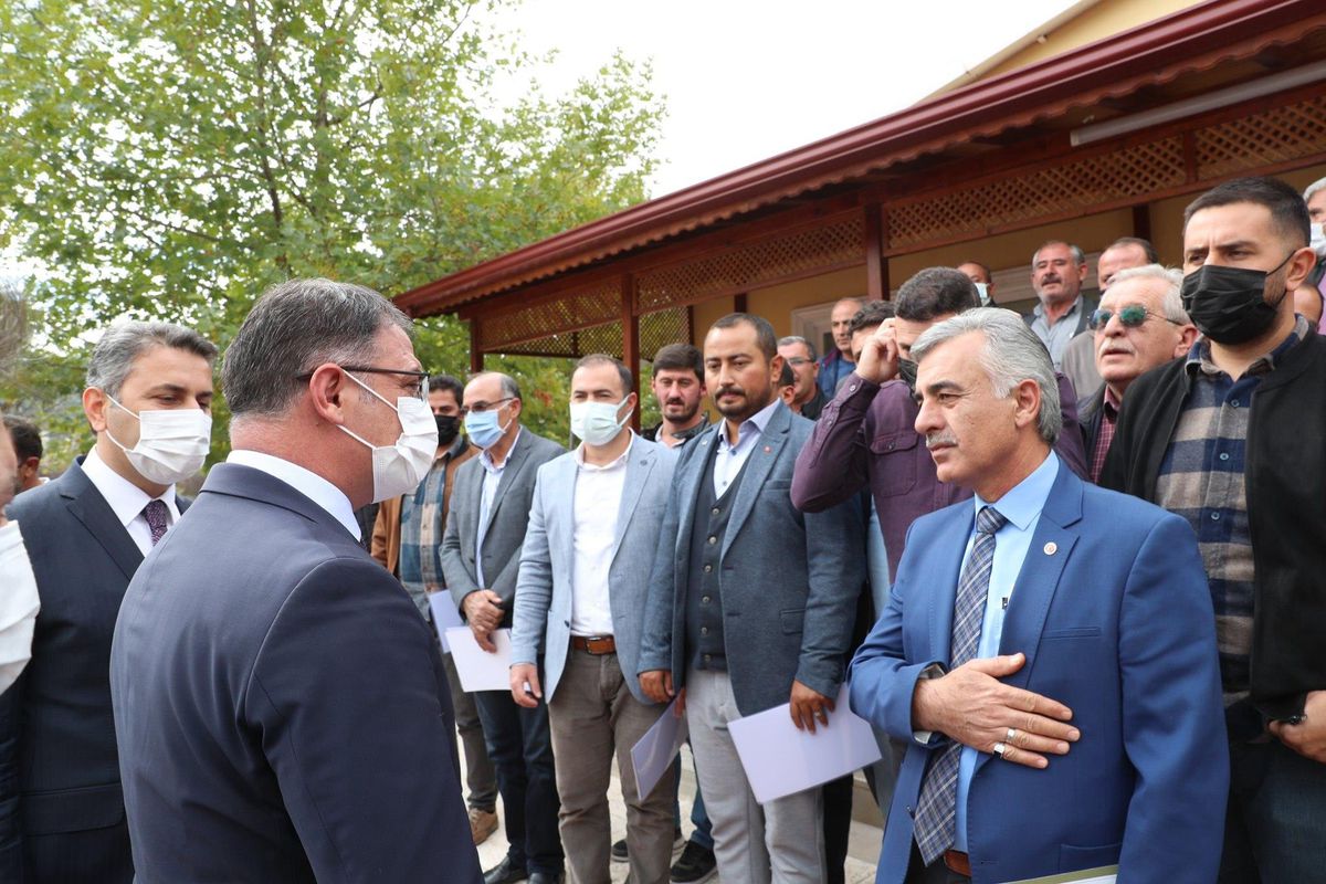 Sel bölgesindeki çalışmalara Tokat'tan katılanlara teşekkür belgesi verildi