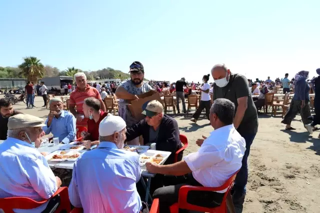 Seydikemer'deki şükür yemeğinin bu yıl 19'uncusu düzenlendi