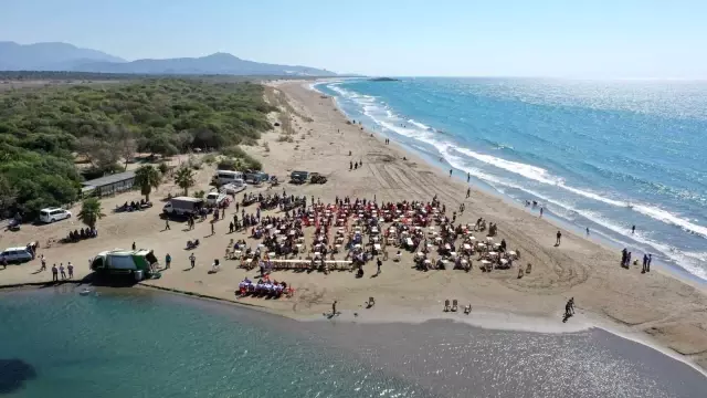 Seydikemer'deki şükür yemeğinin bu yıl 19'uncusu düzenlendi