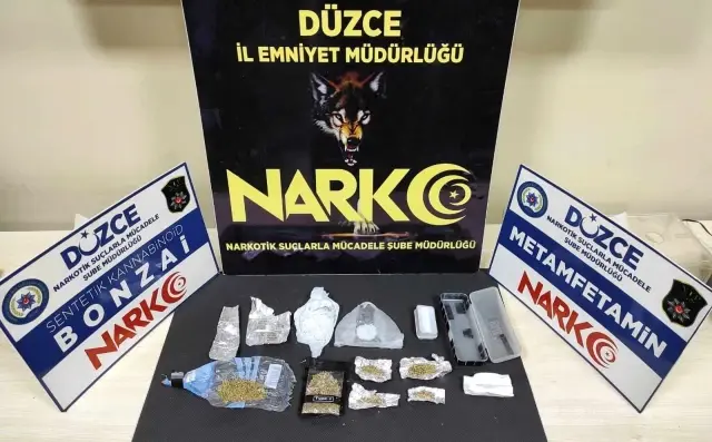 Şüphe üzerine durdurulan araçtan uyuşturucu çıktı