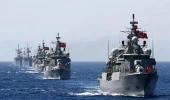 Türk kıta sahanlığına giren Güney Kıbrıs Rum Yönetimi'ne ait gemi, deniz kuvvetleri tarafından uzaklaştırıldı