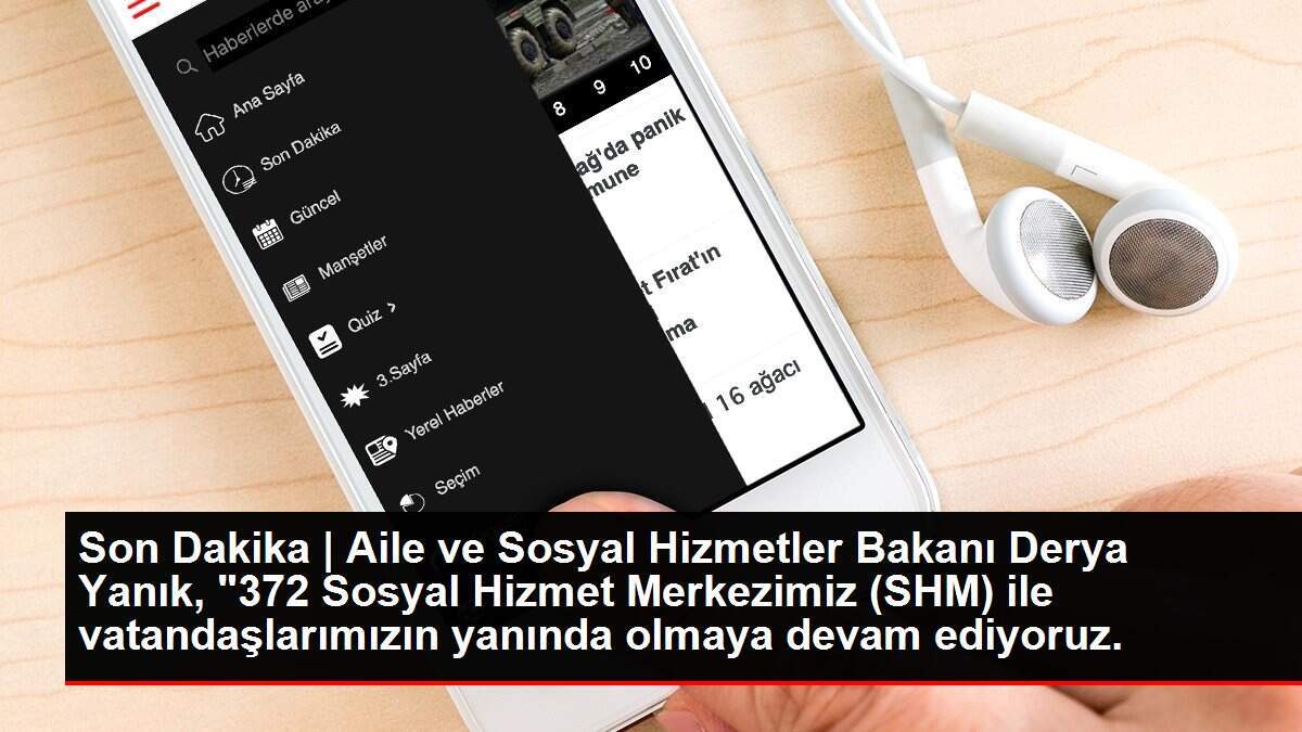 Son dakika haberi! Bakan Yanık: '372 Sosyal Hizmet Merkezimiz ile vatandaşlarımıza hizmet veriyoruz'