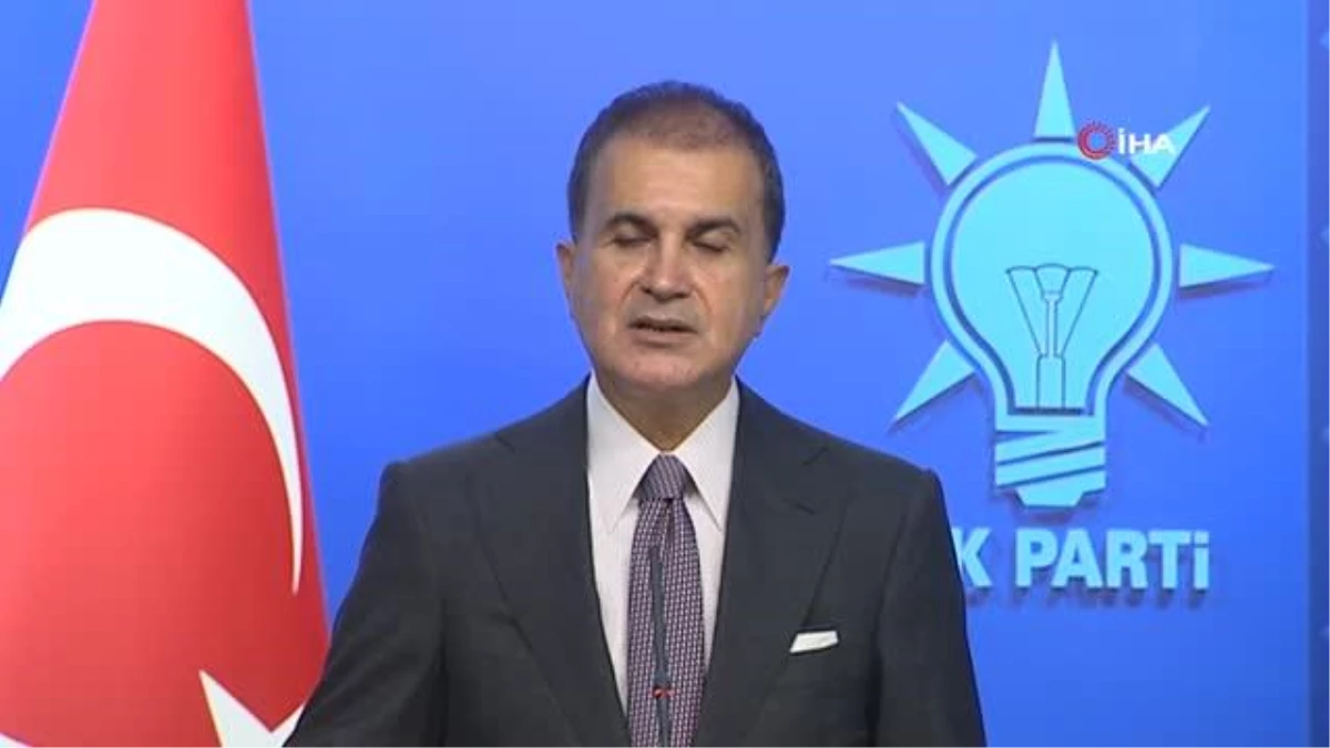 AK Parti Sözcüsü Çelik: "Mavi vatanda her türlü bedeli öderiz, her türlü çabayı veririz"