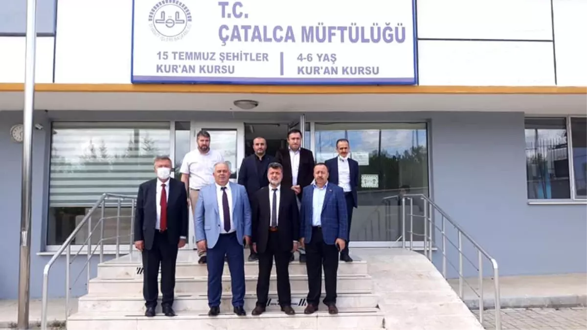 BAŞKANIMIZ MESUT ÜNER'DEN MÜFTÜLÜK ZİYARETİ