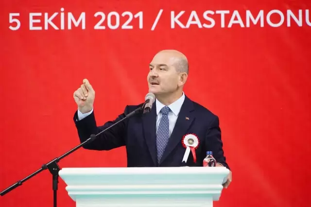 Son dakika: İçişleri Bakanı Süleyman Soylu: Televizyonlardan yakın, yıkın diye talimat verenleri bu millet kodese tıkmayı bilmiştir
