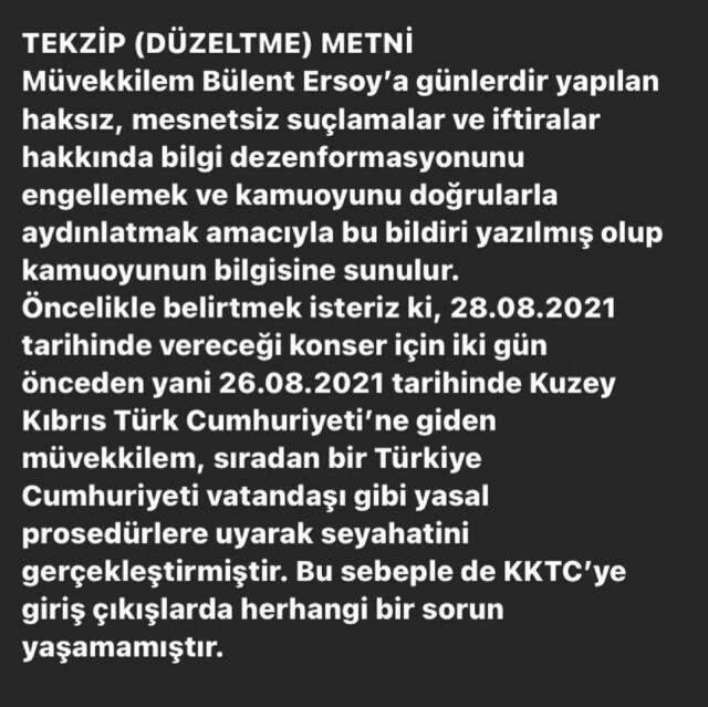 Tutuklanan orkestra grubunun "Hayatımızı mahvettin" dediği Bülent Ersoy, suçlamalara cevap verdi