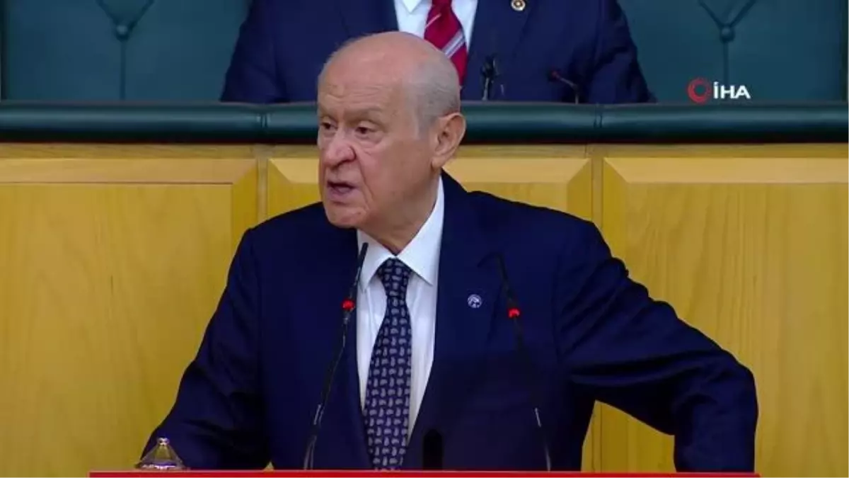 MHP Başkanı Bahçeli: "Türkiye'de Kürt sorunu yoktur. Kürt kardeşlerimi sorun olarak gören CHP vardır, İP vardır, HDP vardır"