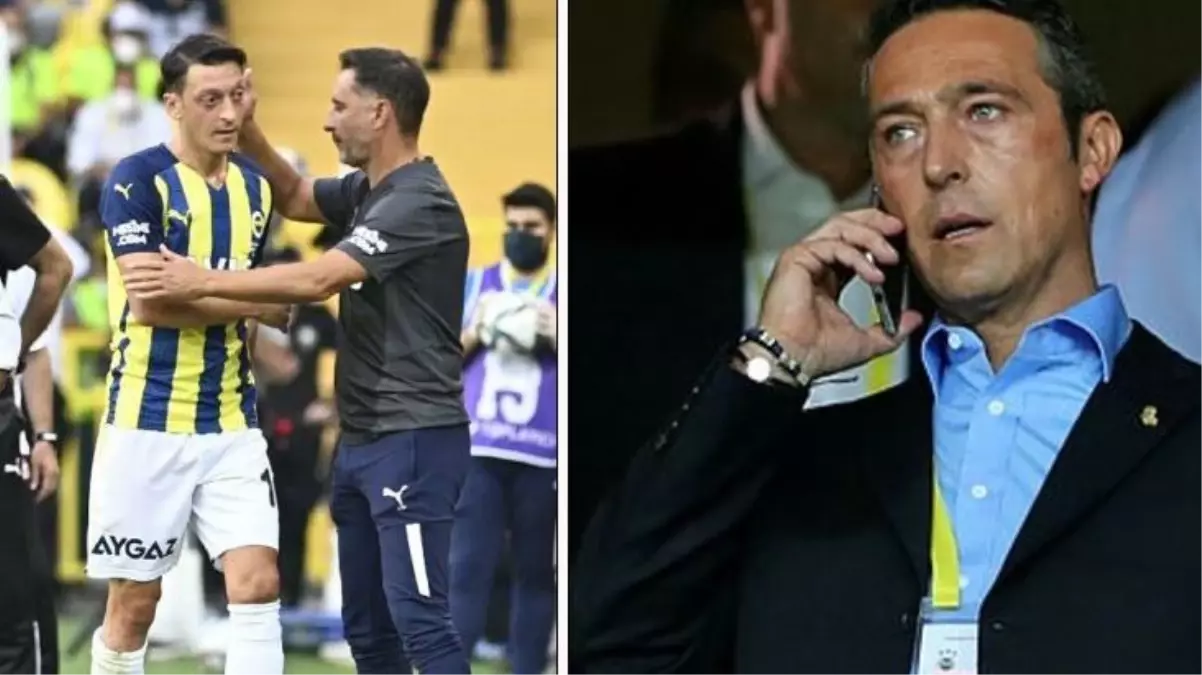 Ali Koç'tan acil toplantı çağrısı! Vitor Pereira ve Mesut Özil'den rahatsız oldu