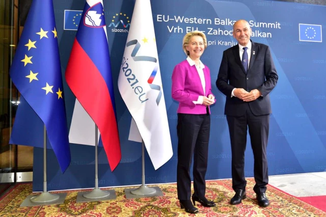 AB, Batı Balkan ülkeleriyle Slovenya'da buluştu
