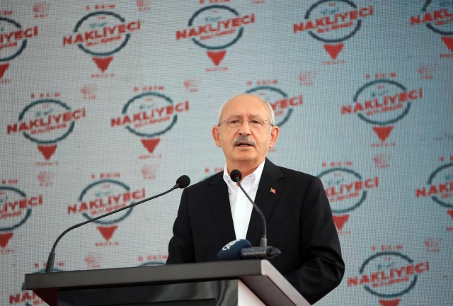 CHP Genel Lideri Kılıçdaroğlu, Mersin'de Büyük Nakliyeciler Buluşması'nda konuştu Açıklaması