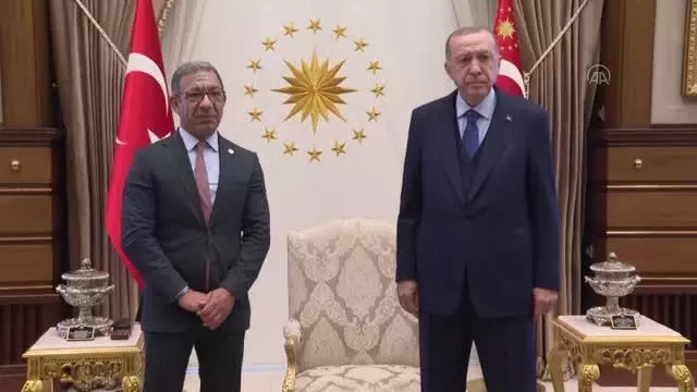 Cumhurbaşkanı Erdoğan, Parlamentolar Ortası Birlik Lideri Pacheco'yu kabul etti