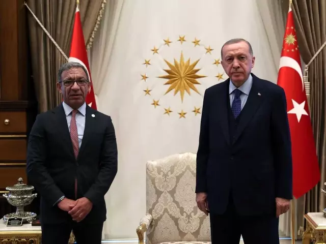 Cumhurbaşkanı Erdoğan, Parlamentolar Ortası Birlik Lideri Pacheco'yu kabul etti