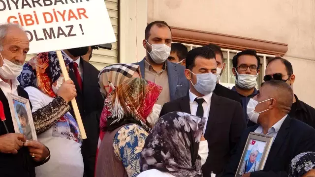 Evlat nöbetine bir destek de Yenişehir'den geldi