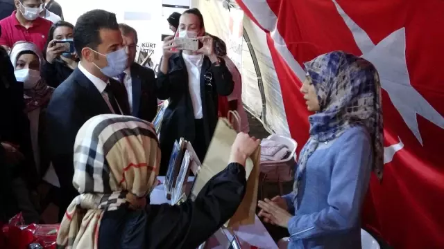 Evlat nöbetine bir destek de Yenişehir'den geldi