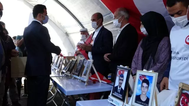 Evlat nöbetine bir destek de Yenişehir'den geldi