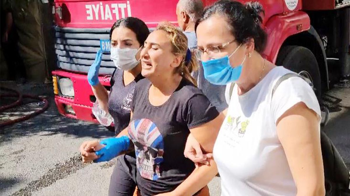 4 çocuğunun devlet korumasına alınacağını zanneden anne, evlatlarını rehin alıp evi ateşe verdi
