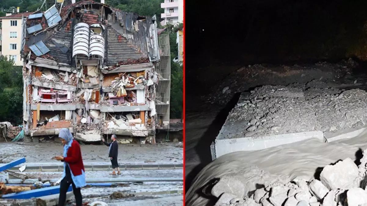 Kastamonu'da sel mi oldu? 5-6 Ekim Kastamonu'da yeni sel mi oldu? Sel durdu mu, devam ediyor mu? Çatalzeytin'de sel mi oldu?
