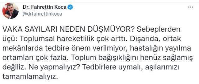 Son Dakika: Türkiye'de 6 Ekim günü koronavirüs nedeniyle 236 kişi vefat etti, 30 bin 438 yeni hadise tespit edildi