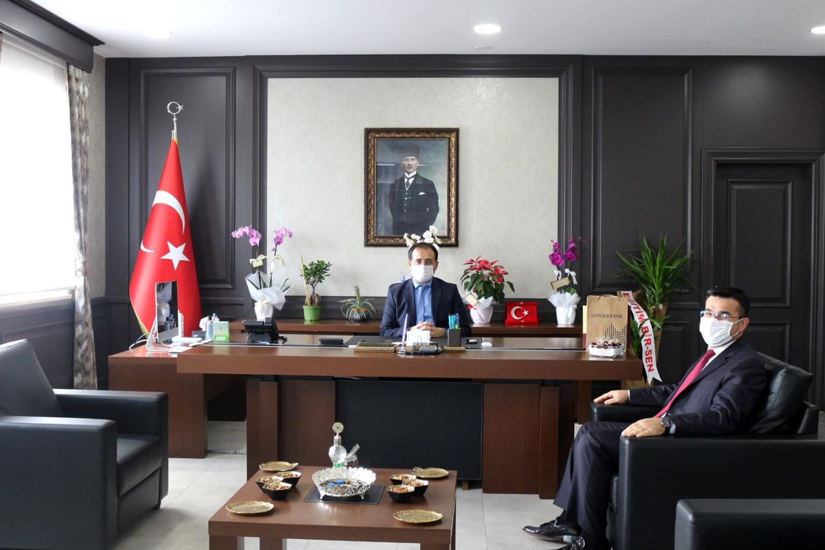 Kaymakamımız Bayram SAĞIR'a Ziyaret