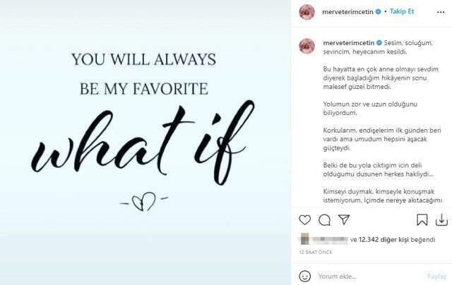 Fatih Terim'in kızı Merve Terim, karnındaki bebeğini kaybetti Fatih Terim'in kızı Merve Terim, karnındaki bebeğini kaybetti