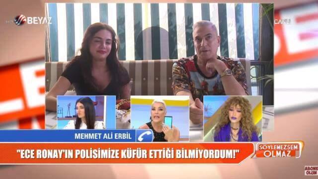 Bildirileri ifşa olan Mehmet Ali Erbil, Deniz Akkaya ile birbirine girdi: Sana belden aşağı çok güzel vururum