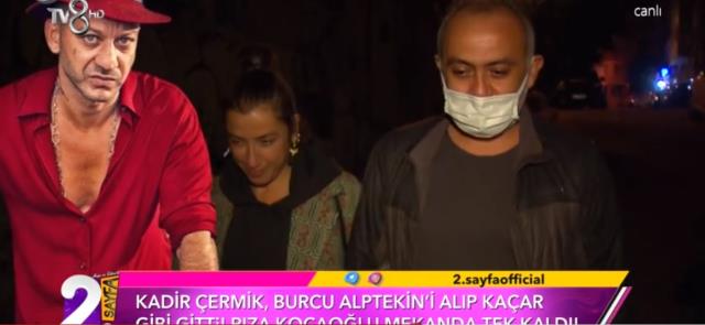 Oyuncu Rıza Kocaoğlu, yönetmen Burcu Alptekin ile sarmaş dolaş görüntülendi