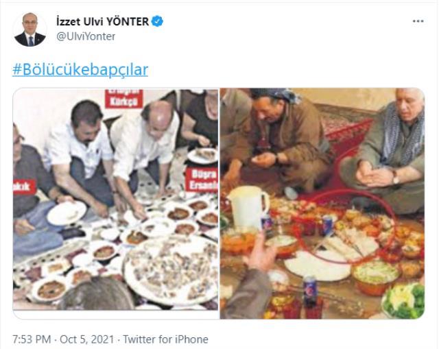 Polemik büyüyor! Devlet Bahçeli'nin sözleri üzerine Meral Akşener parti kürsüsüne kebapçı çıkardı