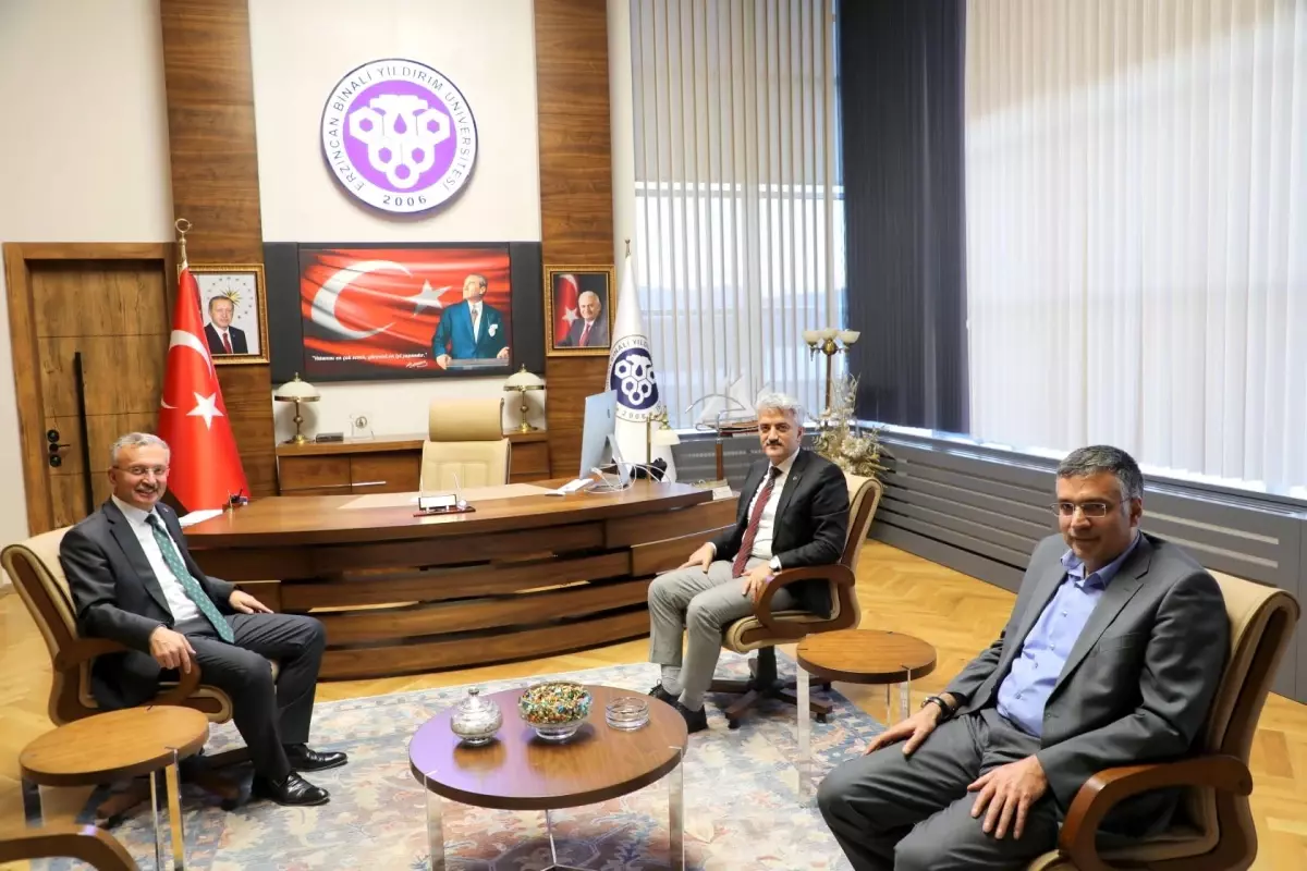 Sayın Valimiz'den Rektör Levent'e Ziyaret
