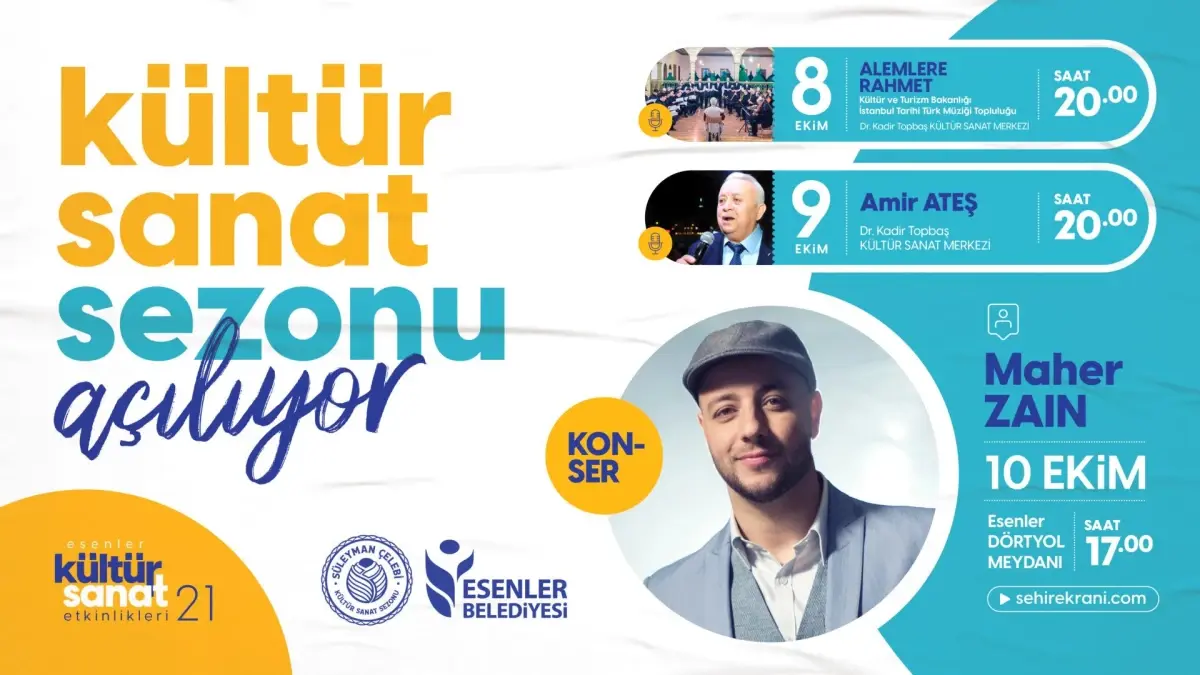 SÜLEYMAN ÇELEBİ KÜLTÜR SANAT SEZONU AÇILIYOR