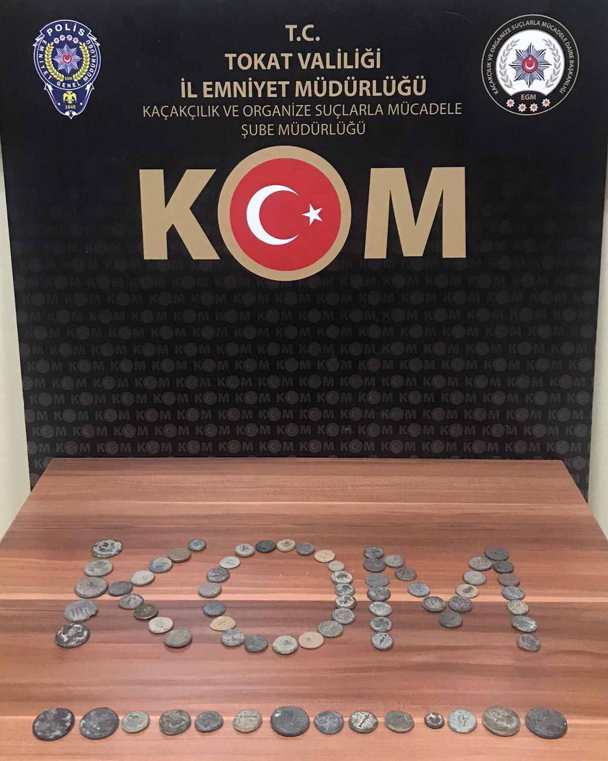 Tokat'ta tarihi eser operasyonunda 2 kişi yakalandı