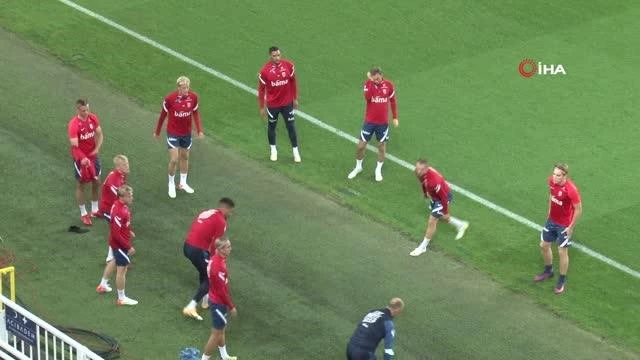 Norveç, Türkiye maçı hazırlıklarını tamamladı