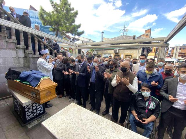 son dakika saadet partisi bartin il baskani unal yurtbay icin cenaze toreni duzenlendi