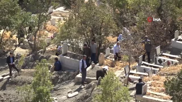 Şırnak'ta 3 asırlık 'mezarlık ziyareti' geleneği