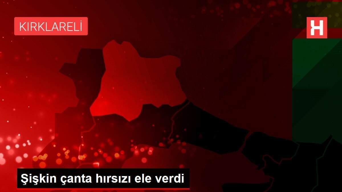 Şişkin çanta hırsızı ele verdi