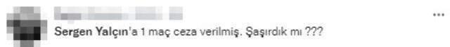 Rakip takım taraftarları öfkeden çıldırdı! Sergen Yalçın'a verilen cezaya tepkiler çığ gibi