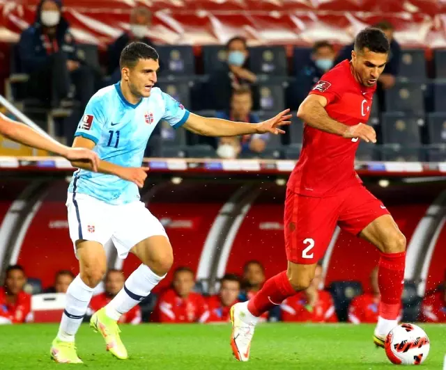 2022 Dünya Kupası Elemeleri: Türkiye: 1 - Norveç: 1 (Maç sonucu)