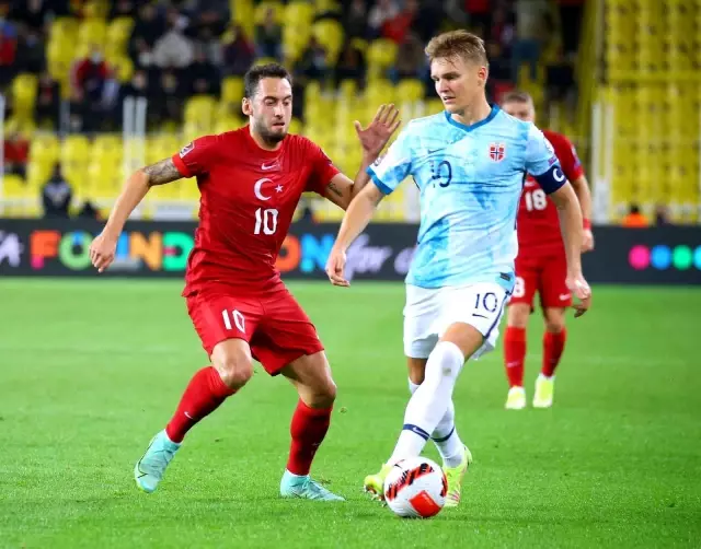 2022 Dünya Kupası Elemeleri: Türkiye: 1 - Norveç: 1 (Maç sonucu)
