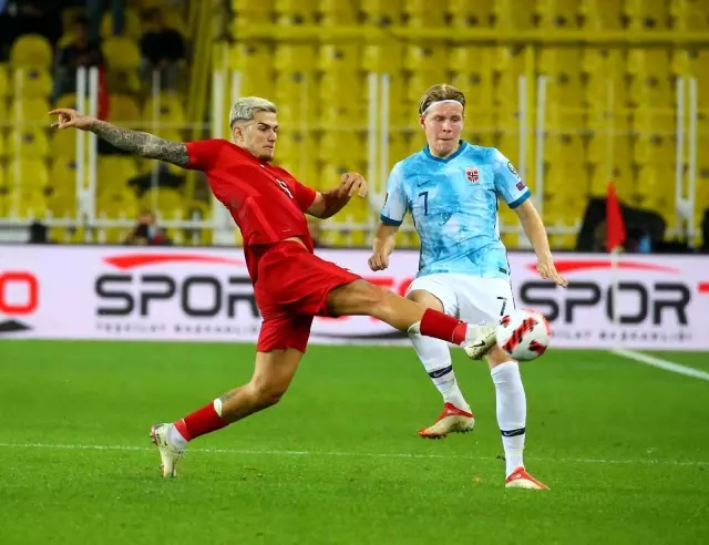 2022 Dünya Kupası Elemeleri: Türkiye: 1 - Norveç: 1 (Maç sonucu)