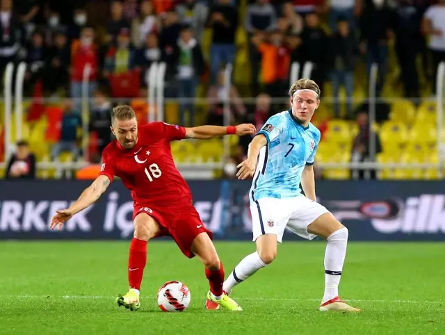 2022 Dünya Kupası Elemeleri: Türkiye: 1 - Norveç: 1 (Maç sonucu)