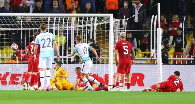 2022 Dünya Kupası Elemeleri: Türkiye: 1 - Norveç: 1 (Maç sonucu)