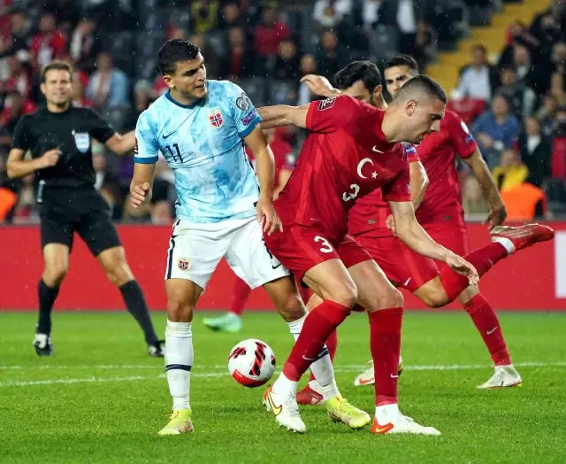 2022 Dünya Kupası Elemeleri: Türkiye: 1 - Norveç: 1 (Maç sonucu)